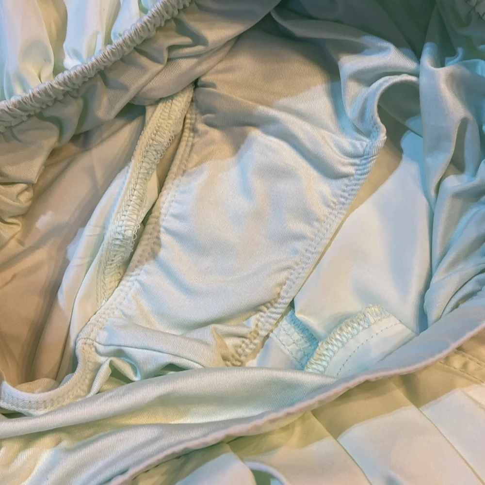 FP Movement Women's Center Court Tennis Athletic Short‎ SMALL in Aqua Glass *EUC